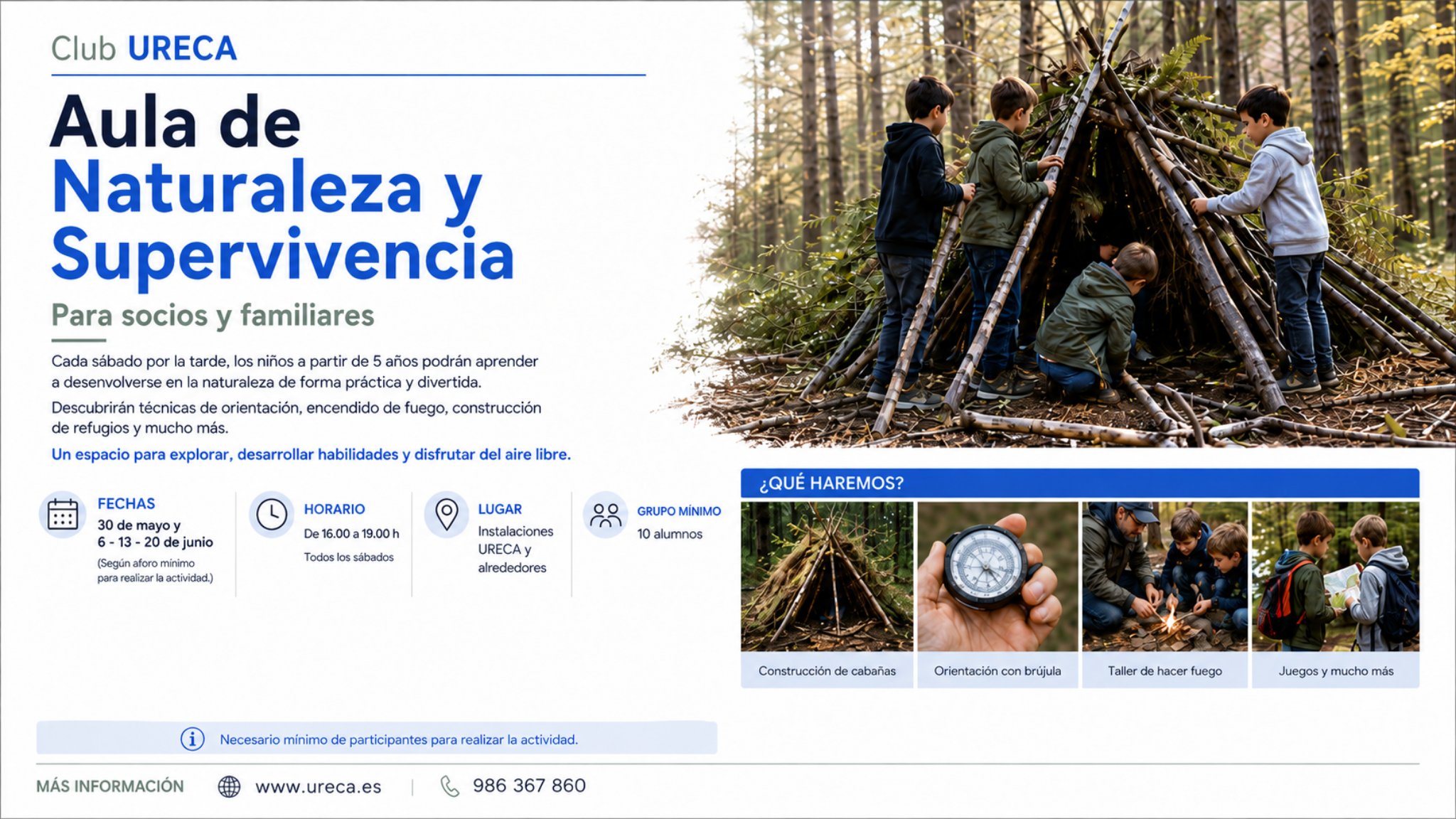 Aula de Naturaleza y Supervivencia URECA