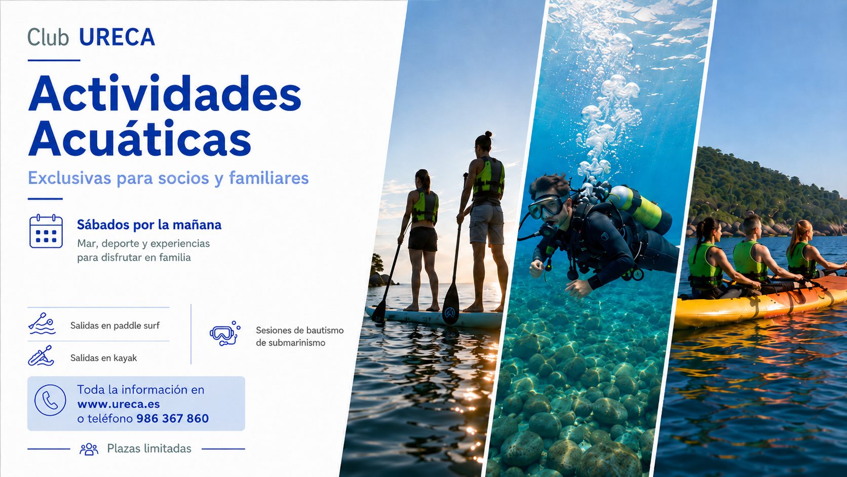 Actividades náuticas URECA